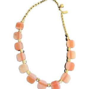 Kate Spade Gold and Peach Necklace